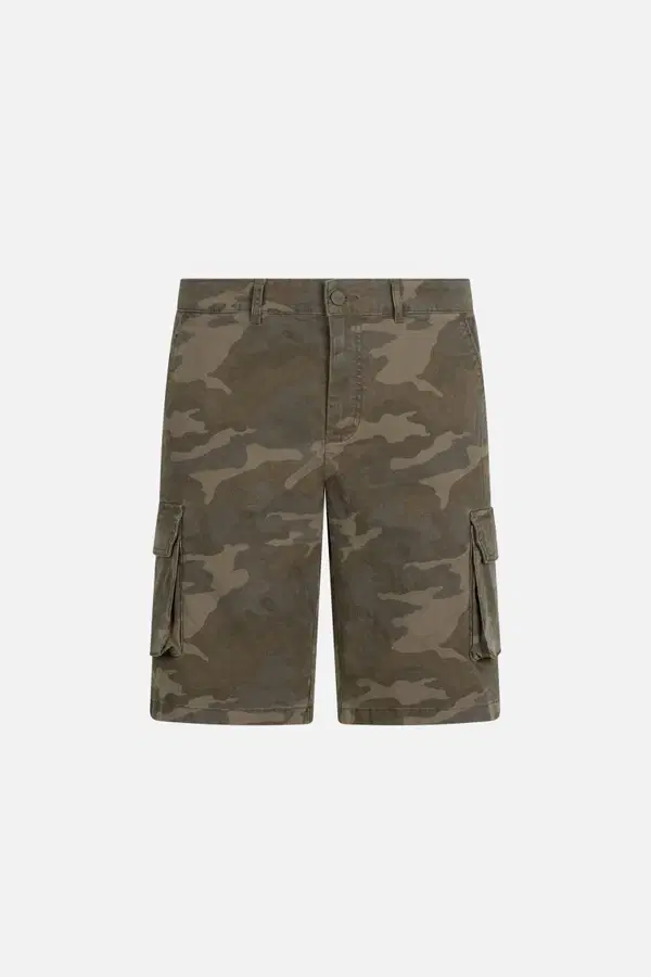 Pantaloncini Cargo Army Camou
