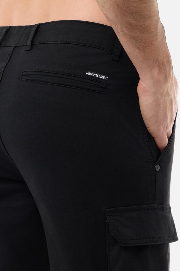 Pantaloncini Cargo Black