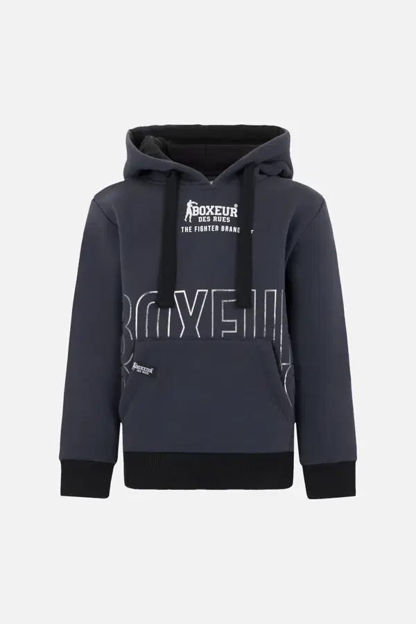 Felpa con Cappuccio Anthracite