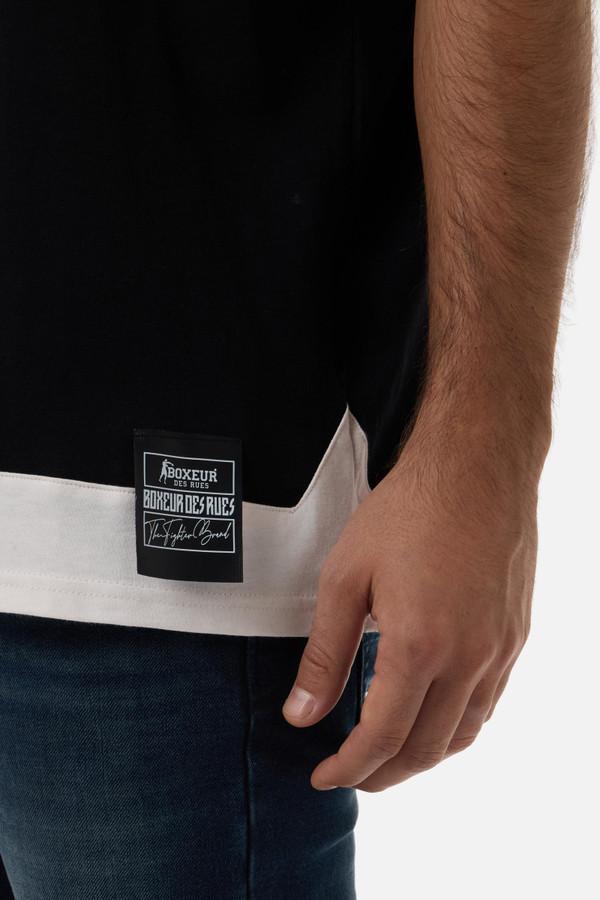 T-Shirt Manica Corta Over Fit All Over Nera