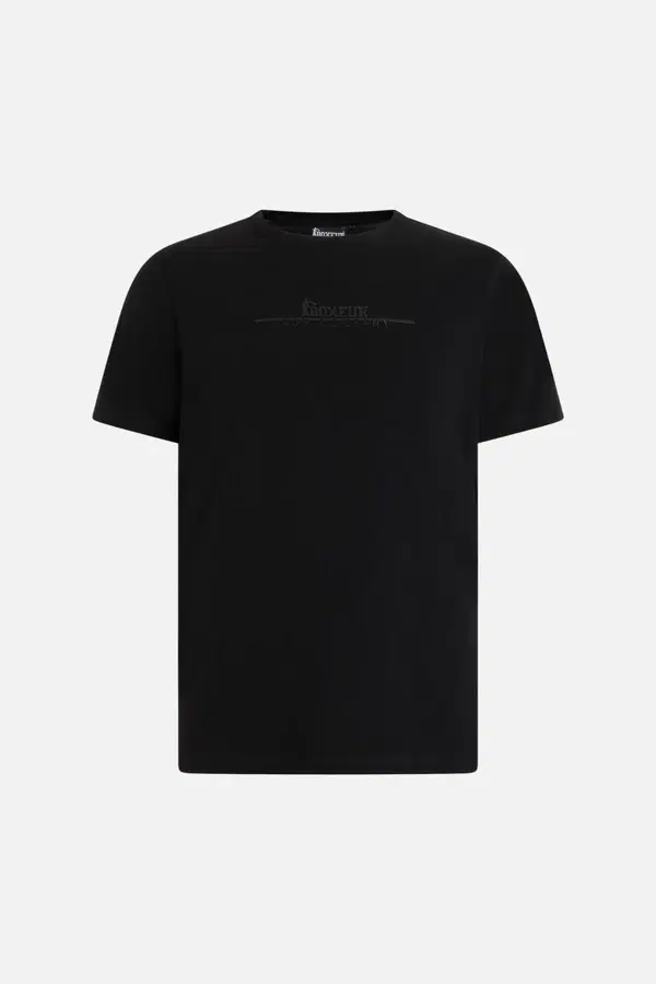 T-Shirt Manica Corta Nera