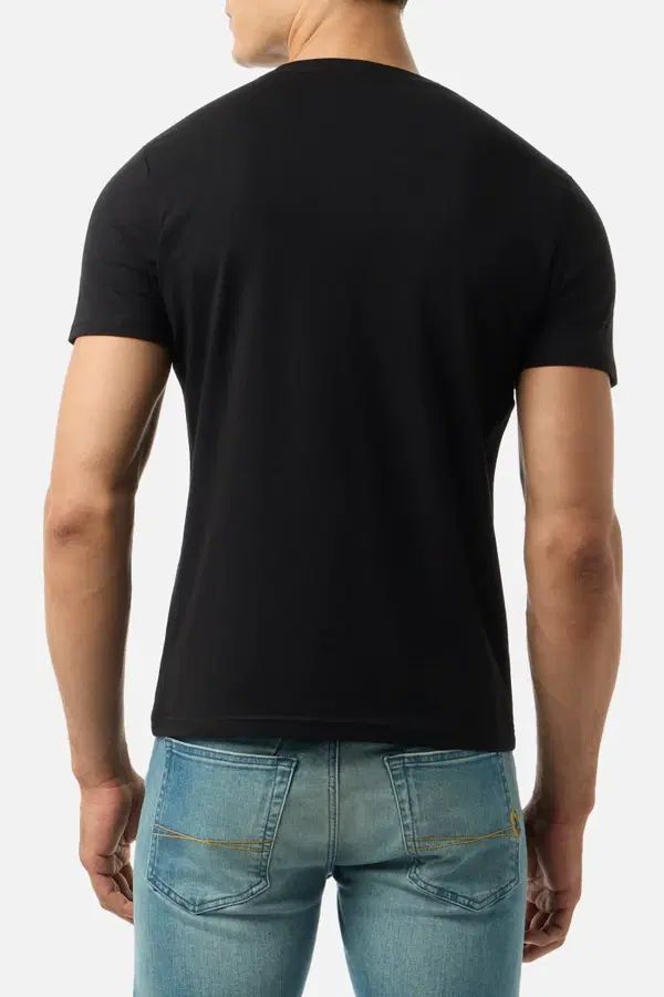 T-Shirt Manica Corta Nera