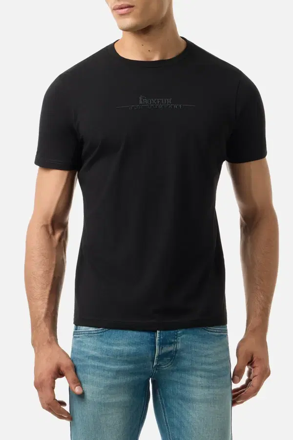 T-Shirt Manica Corta Nera