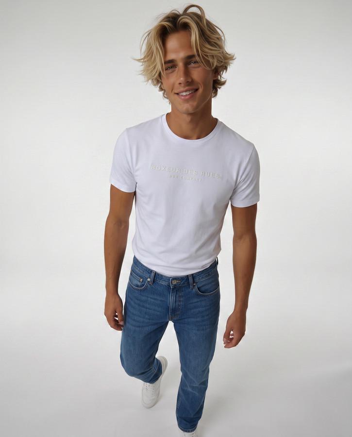 White Short Sleeve T-Shirt White