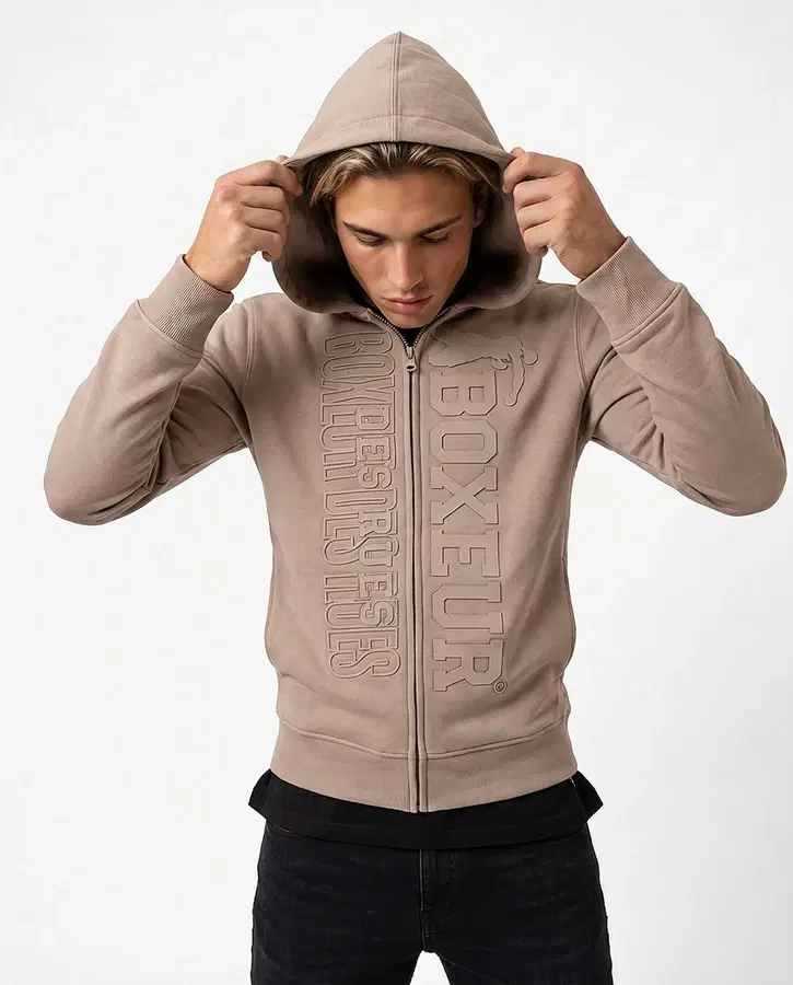 Noisette Full Zip Hoodie Logo Noisette