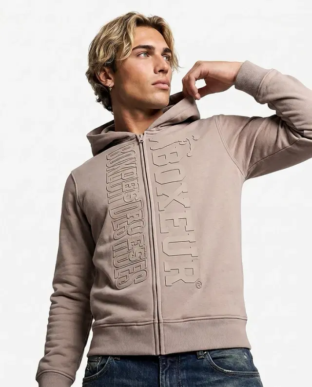 Noisette Full Zip Hoodie Logo Noisette