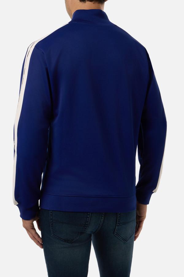 High Neck Cyber Blue Sweatshirt Cyber Blue