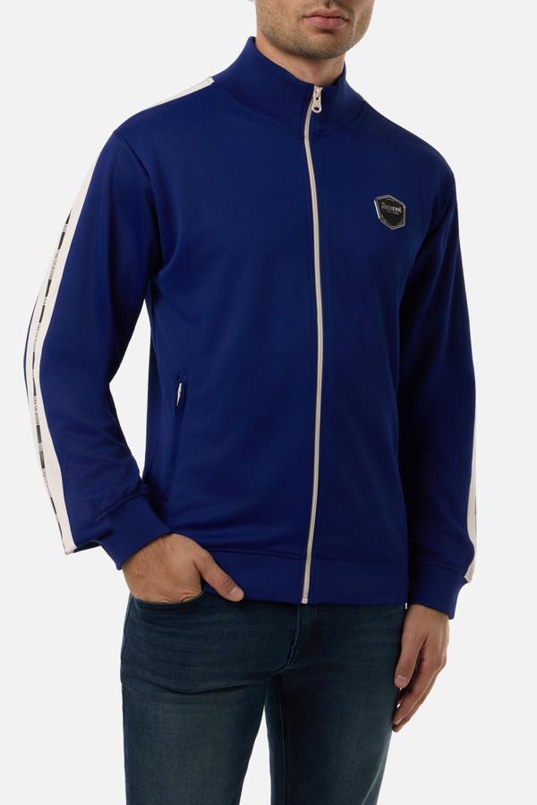 High Neck Cyber Blue Sweatshirt Cyber Blue