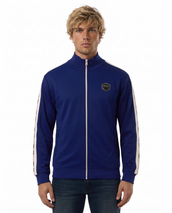 High Neck Cyber Blue Sweatshirt Cyber Blue