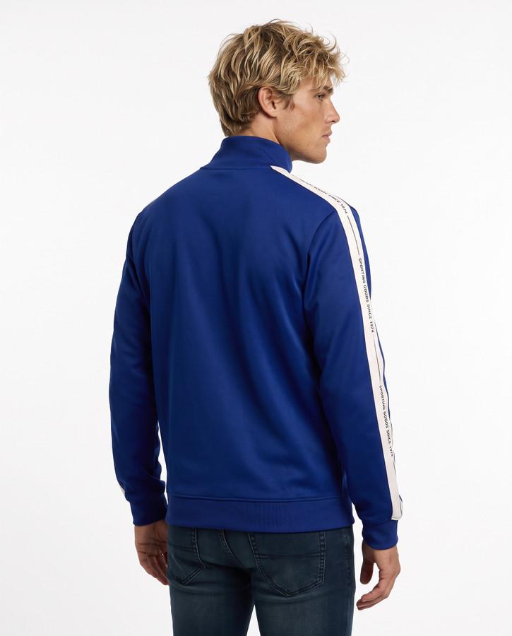 High Neck Cyber Blue Sweatshirt Cyber Blue