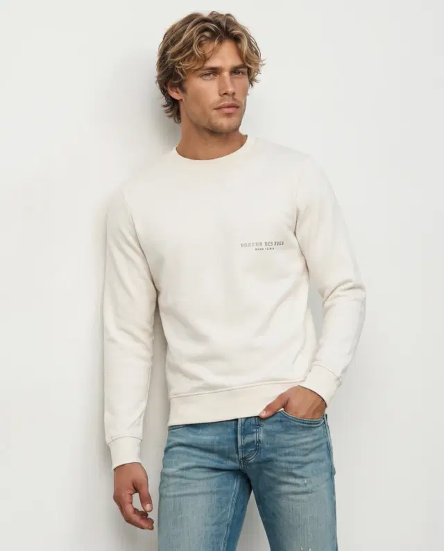 Felpa Girocollo Warm Blank