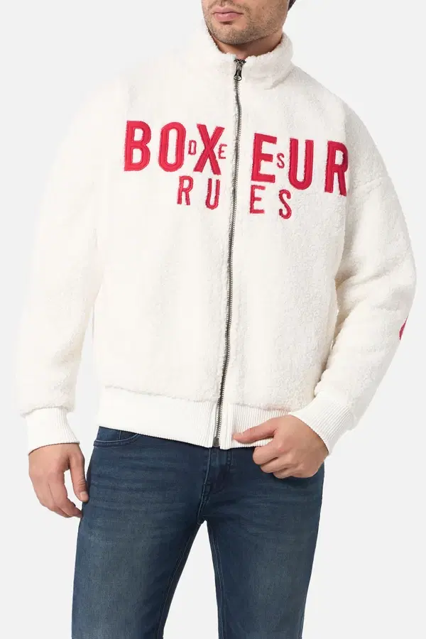 Warm Blank Sherpa Zip Sweatshirt Warm Blank