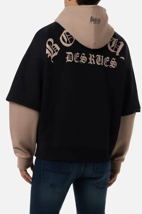 Noisette Gothic Over Hoodie Noisette
