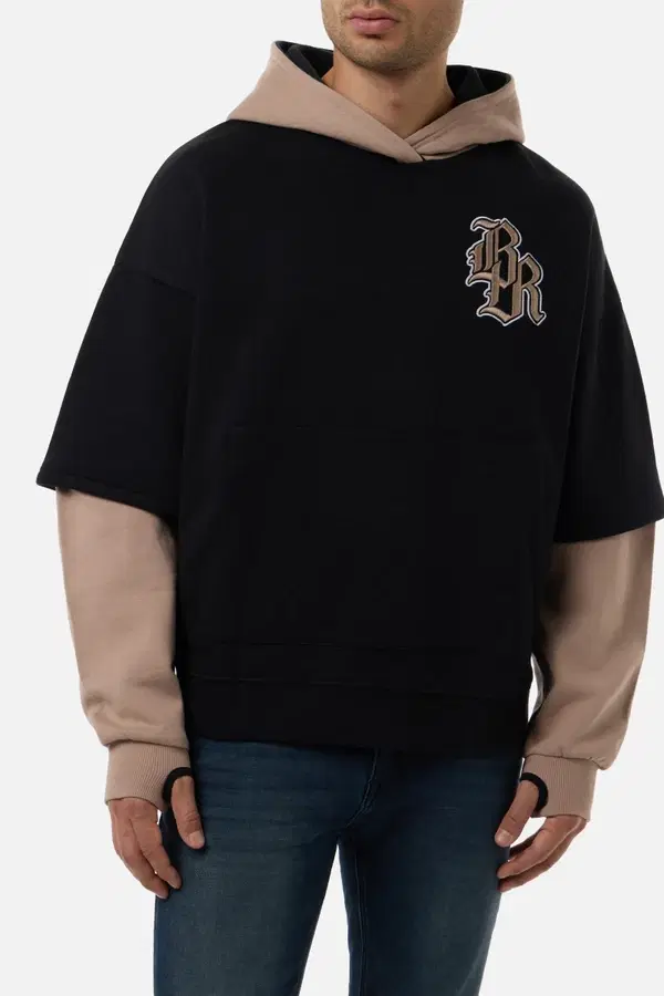 Noisette Gothic Over Hoodie Noisette