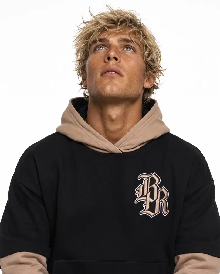 Noisette Gothic Over Hoodie Noisette