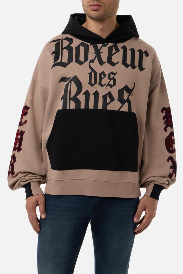 Noisette Gothic Over Hoodie Noisette