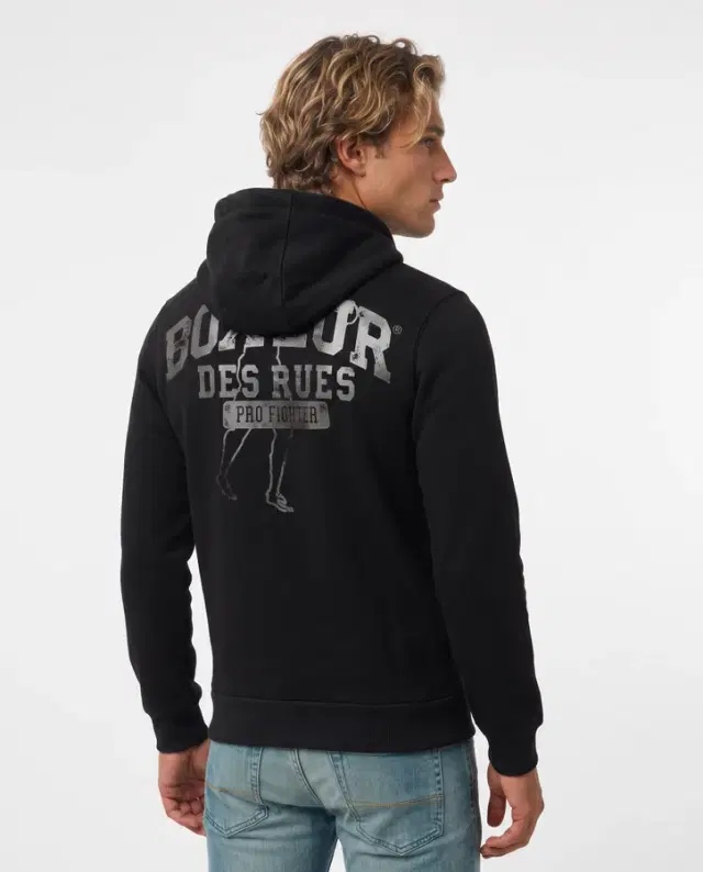 Logo Black Titanium Hoodie Black-Titanium
