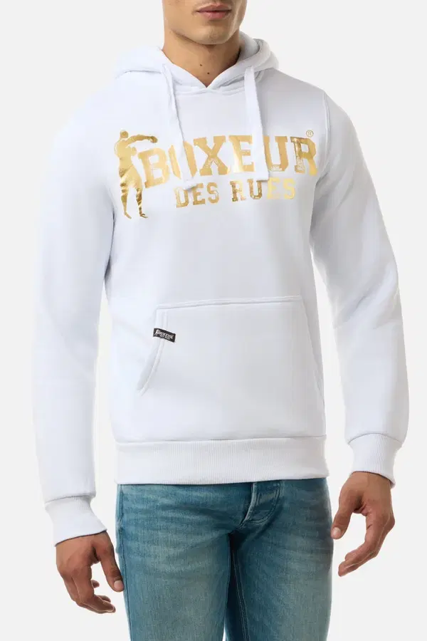 Logo White Gold Hoodie White-Gold