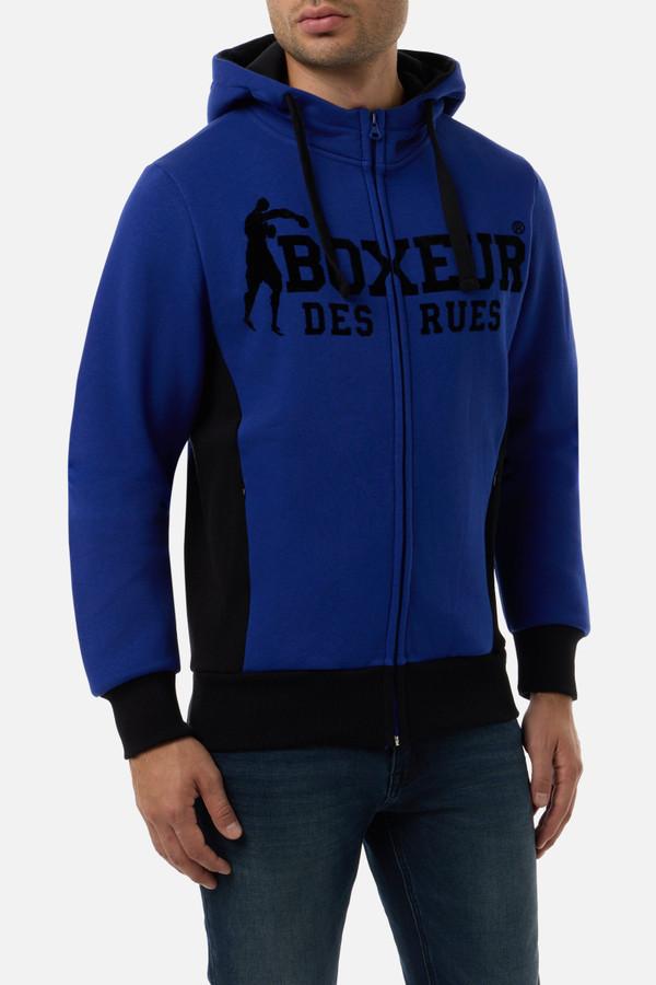 Logo Cyber Blue Zip Hoodie Cyber Blue