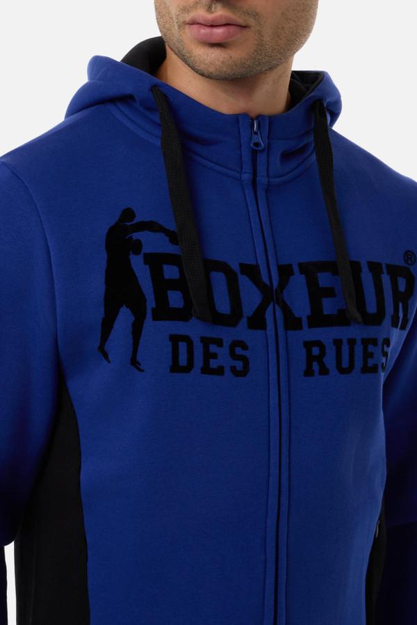 Logo Cyber Blue Zip Hoodie Cyber Blue