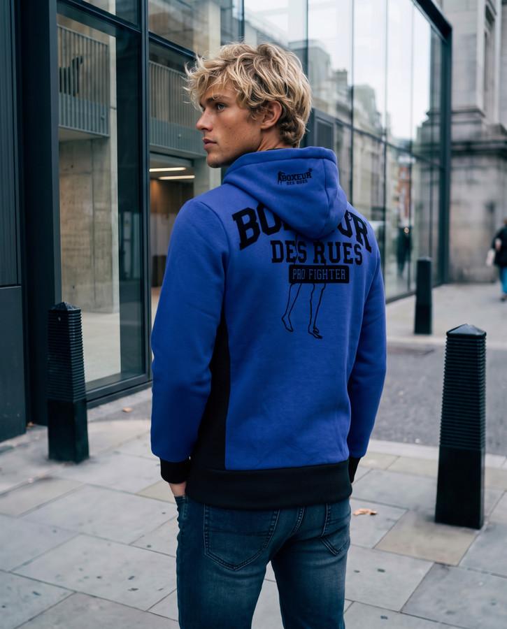 Logo Cyber Blue Zip Hoodie Cyber Blue