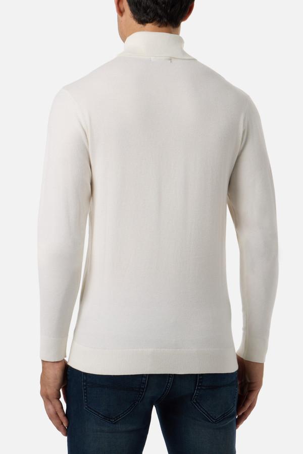 Warm Blank Man Turtleneck Sweater Warm Blank