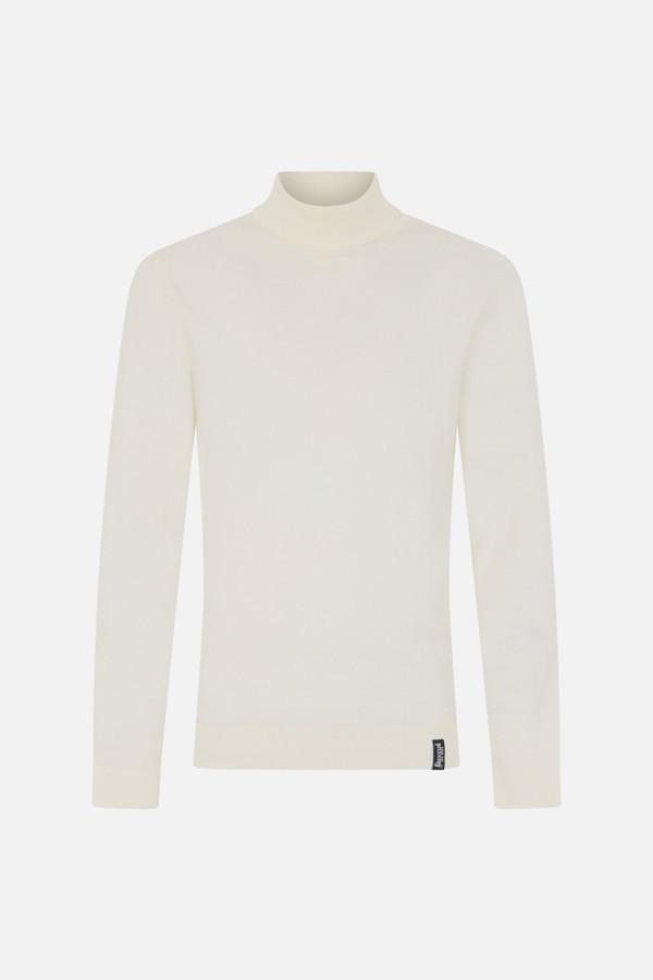 Warm Blank Man Turtleneck Sweater Warm Blank