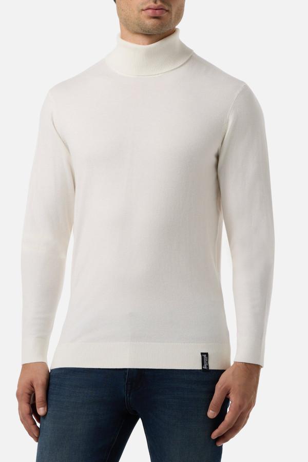 Warm Blank Man Turtleneck Sweater Warm Blank