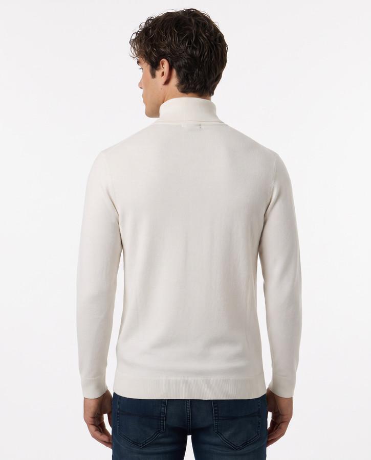 Warm Blank Man Turtleneck Sweater Warm Blank