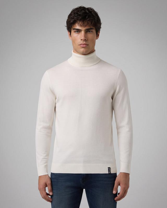 Warm Blank Man Turtleneck Sweater Warm Blank