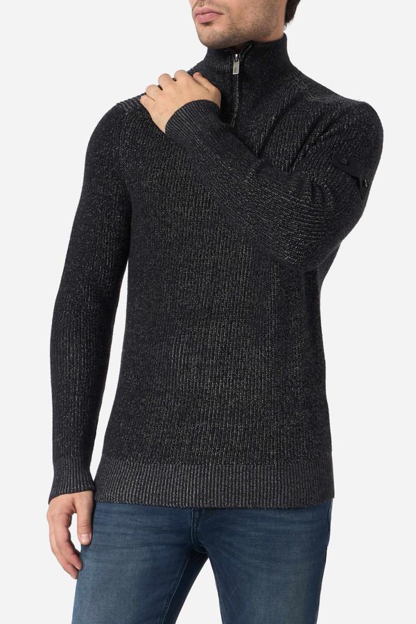 Maglione Mezza Zip Anthracite