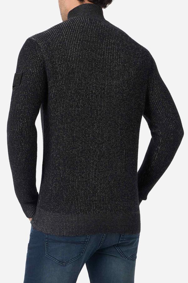 Maglione Mezza Zip Anthracite