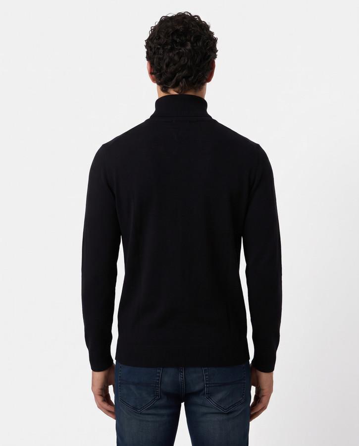 Maglione A Collo Alto Black