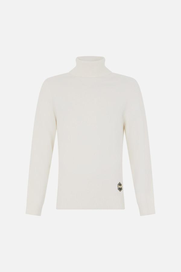 Maglione A Collo Alto Warm Blank