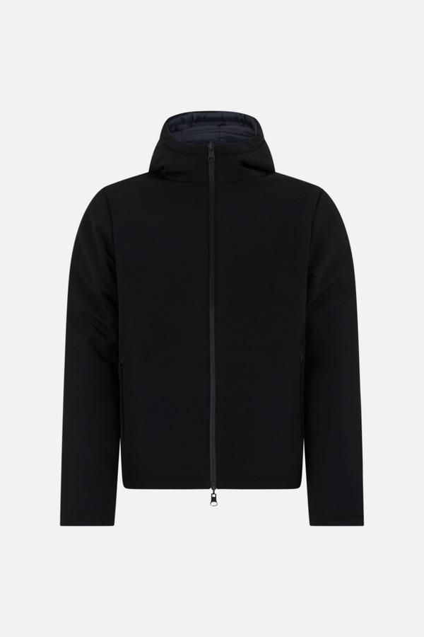 Black Reversible Padded Jacket Black