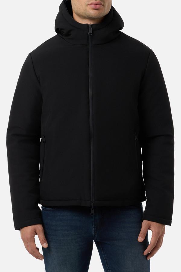 Black Reversible Padded Jacket Black