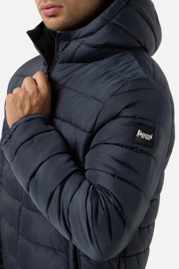 Black Reversible Padded Jacket Black