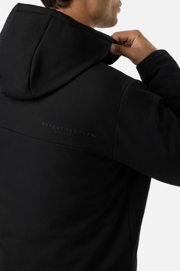 Black Reversible Padded Jacket Black