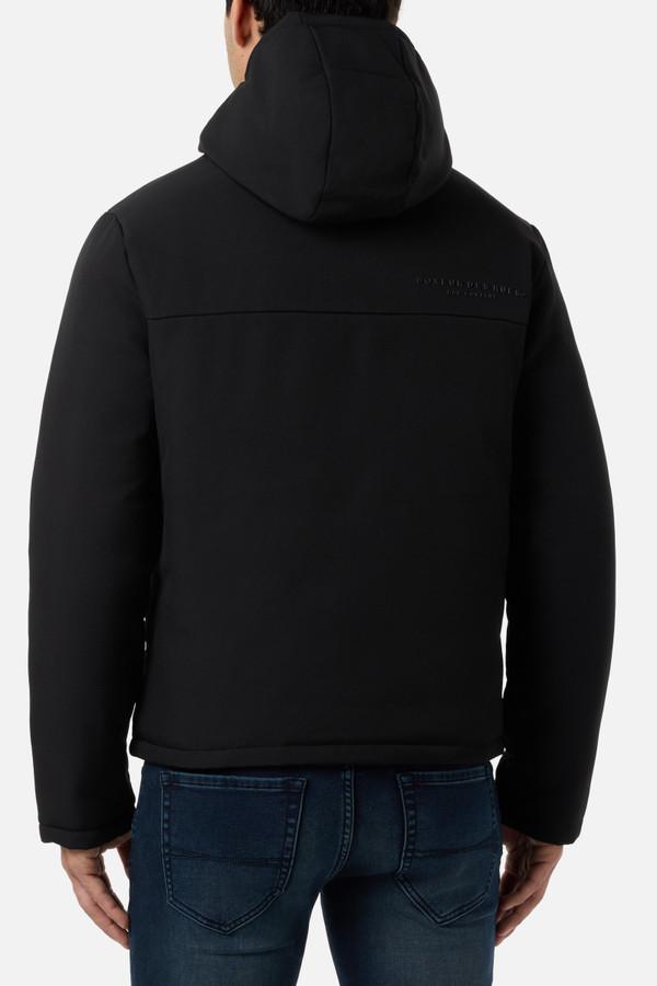 Black Reversible Padded Jacket Black