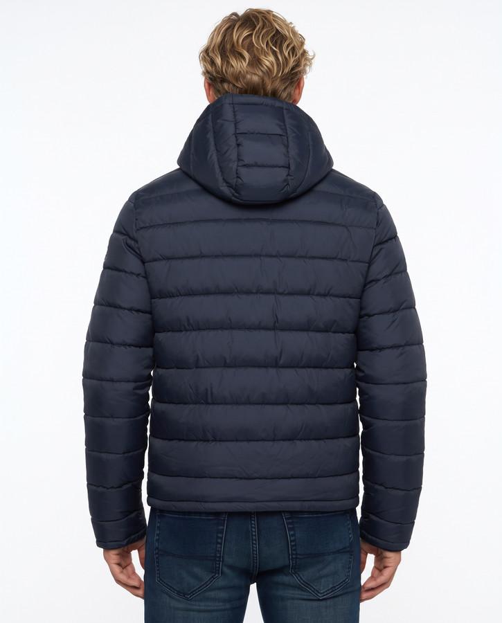Black Reversible Padded Jacket Black