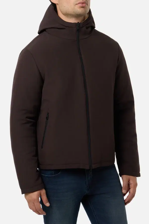 Chocolate Fondant Reversible Padded Jacket Chocolate Fondant
