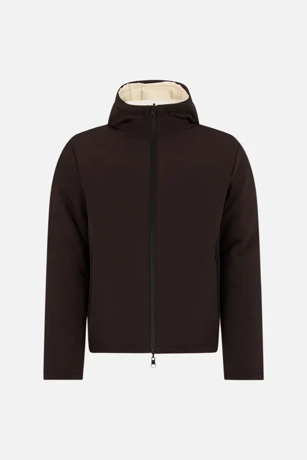 Chocolate Fondant Reversible Padded Jacket Chocolate Fondant