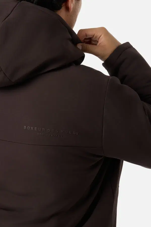 Chocolate Fondant Reversible Padded Jacket Chocolate Fondant
