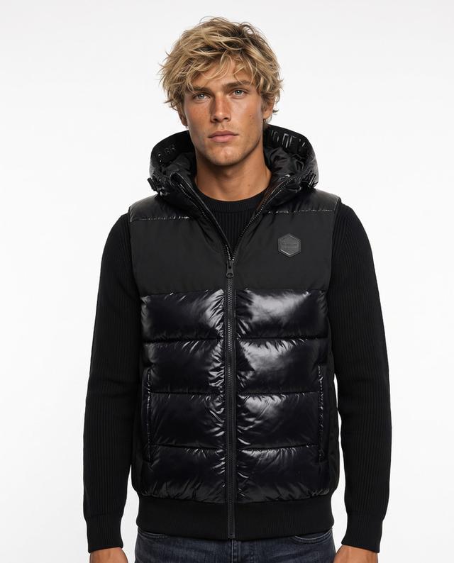 Front Insert Gilet Black