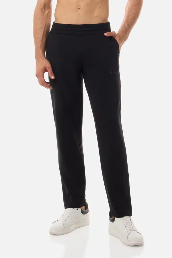 Black Minimal Long Pant Black