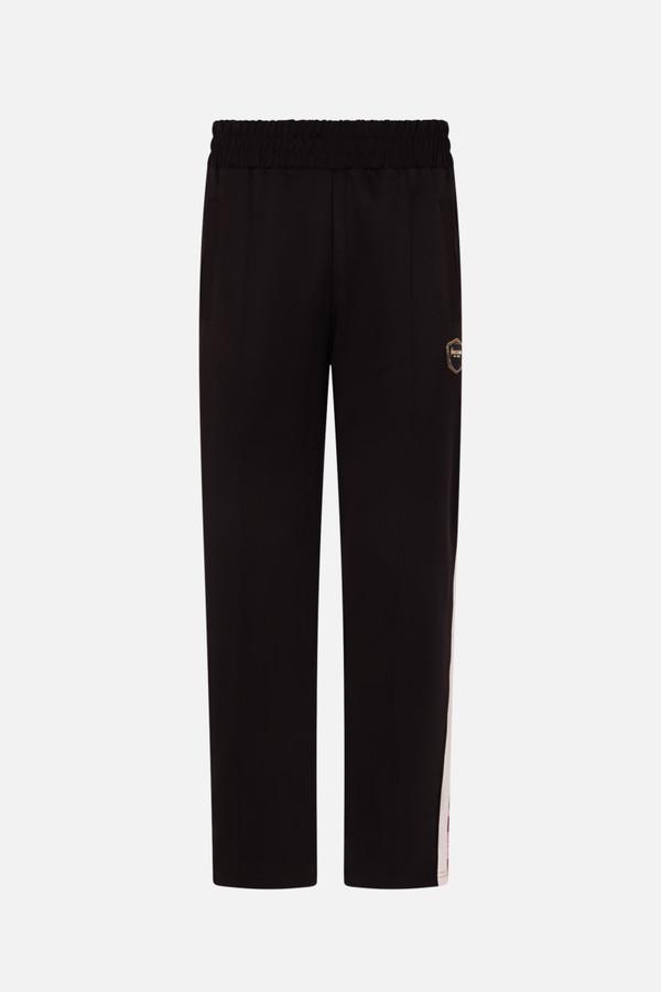 Pantalone Lungo Chocolate Fondant Con Bande Laterali