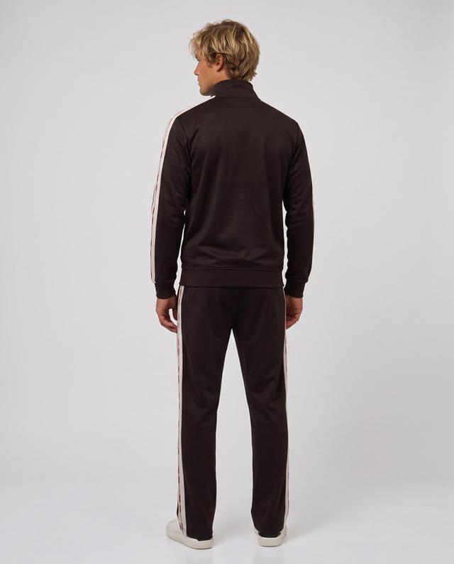 Pantalone Lungo Chocolate Fondant Con Bande Laterali