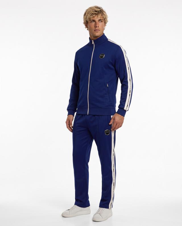 Cyber Blue Long Pants With Side Bands Cyber Blue
