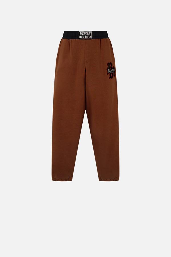 Pantaloni Lunghi Bande Laterali Caramelized