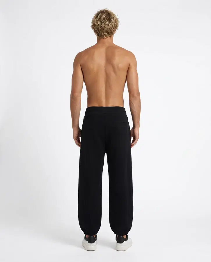 Pantalone Lungo Baggy Nero E Oro